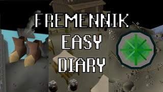 Fremennik Easy Diary Guide