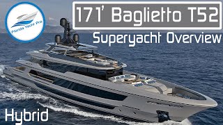 171' Baglietto Hybrid Superyacht  T52 Overview on NEW Listing  Build Slots Available