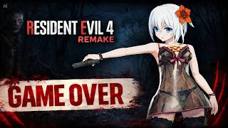 Game Over Tobiichi Origami in Resident Evil 4 Remake 