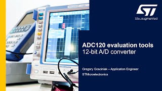 ADC120 Evaluation Tools: 12-bit A/D Converter