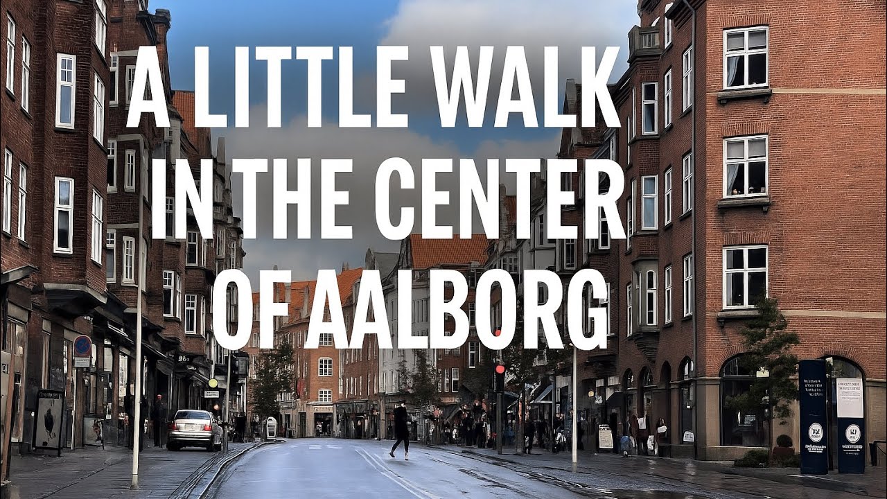 A Cozy Walk in Aalborg City Center | Denmark Vlog 🇩🇰✨