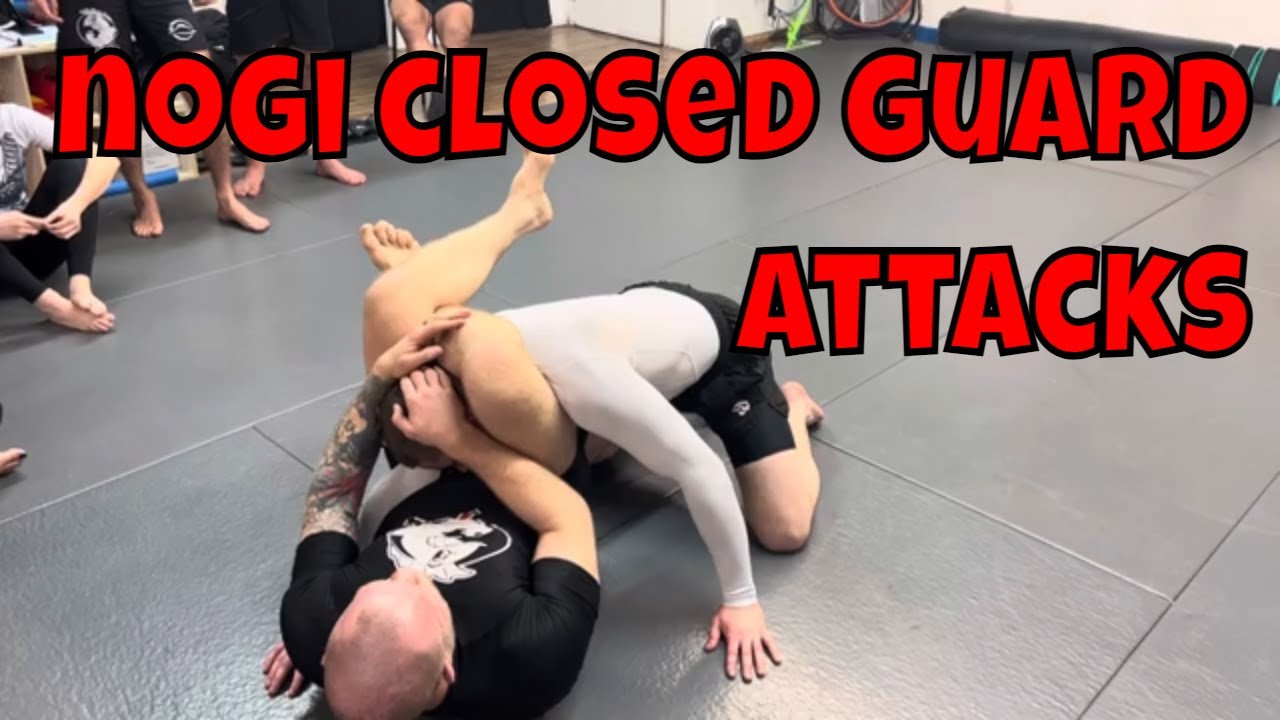 Nogi closed guard attacks - YouTube