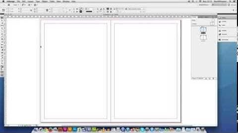 Setting up an InDesign document