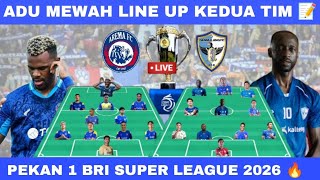 Jadwal Arema vs Isenmulang FC Live BRI Super League 2026 Pekan 1 | Arema Terbaru Hari Ini 📝