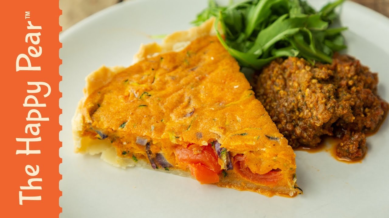 VEGAN QUICHE | THE HAPPY PEAR