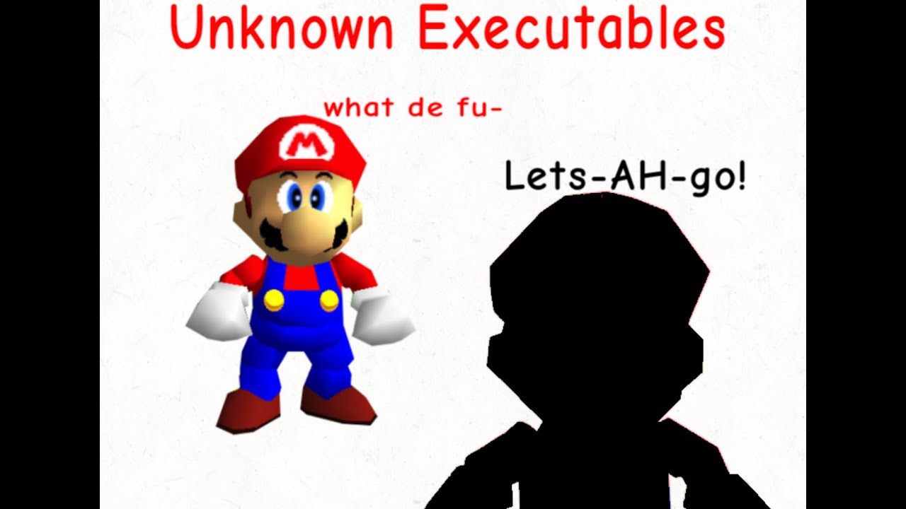 dark mario says lets-a-go! - [Fnf Mod - Unknown Executables] - YouTube