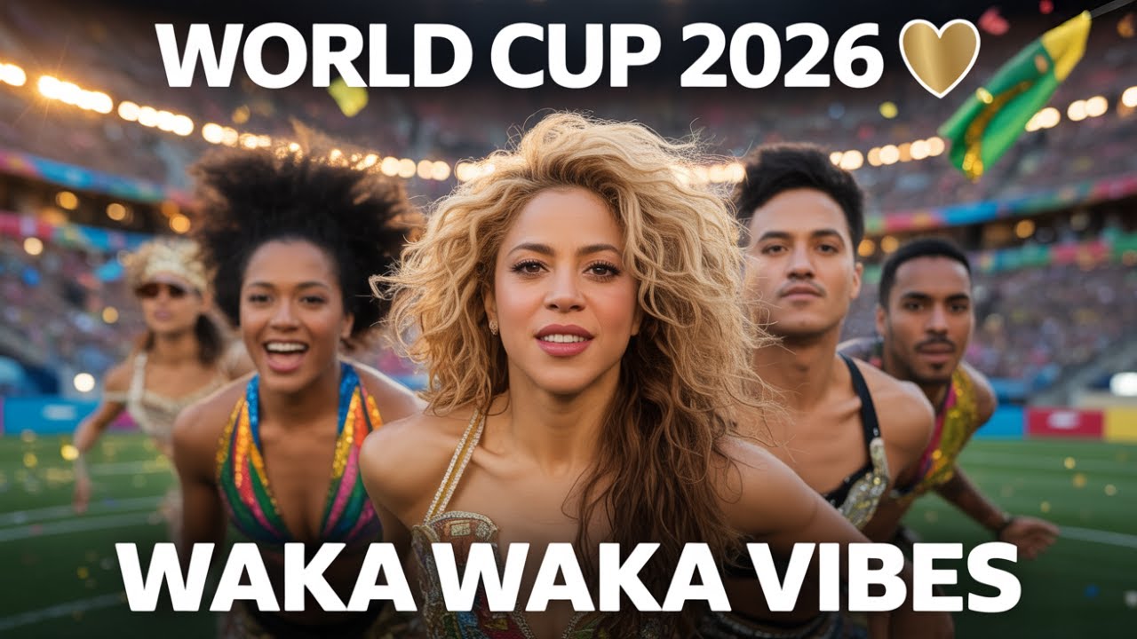 Shakira Latest WorldCup Song 2026 🌍⚽ | Waka Waka Vibes