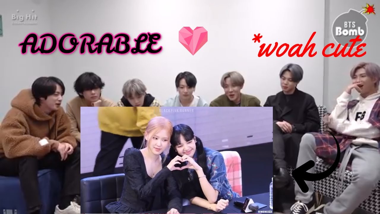 BTS reaction to BLACKPINK BORN PINK era in a nutshell