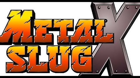 NEO GEO MVS Metal Slug X Arcade Machine in action