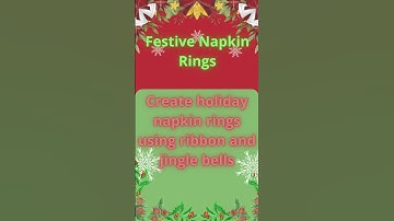 Festive Napkin Rings