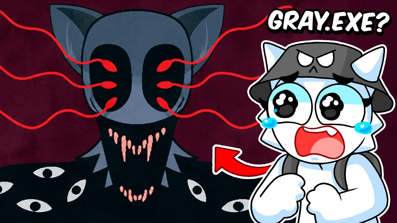 ¡Cuidado con GRAY.EXE en Sprunki! 💀 - YouTube