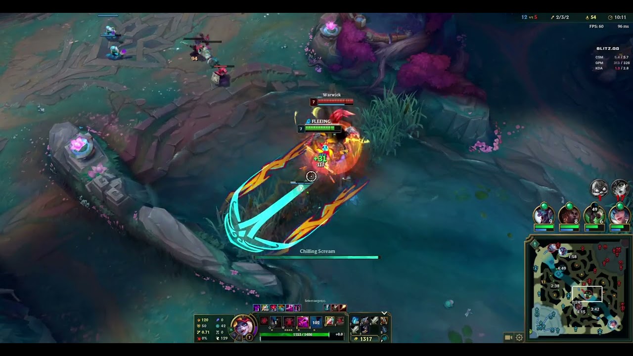 Briar Jungle vs Warwick | 8/14/17 | -24LP | Silver I 14LP