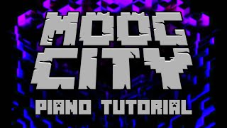 C418 - Moog City (from Minecraft) - Piano Tutorial Resimi