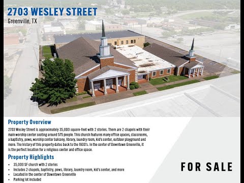 2703 Wesley St, Greenville, TX home video tour