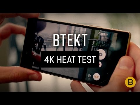 Sony Xperia Z5 4K heat test - IFA 2015