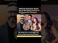 #@bhishekbachchan shared how his upbringing shaped his perspective on equality #aishwarya #shorts