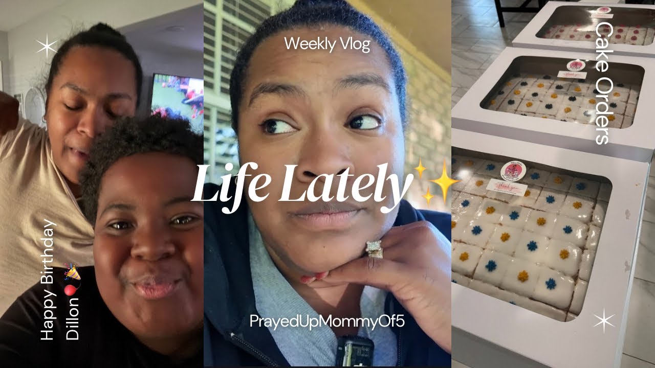 Weekly Vlog: Dillon’s Birthday🎈🎊 | TELLING YALL MY BUSINESS😭🫣🤫 Parenting Struggles | Car Concert🎤 | 