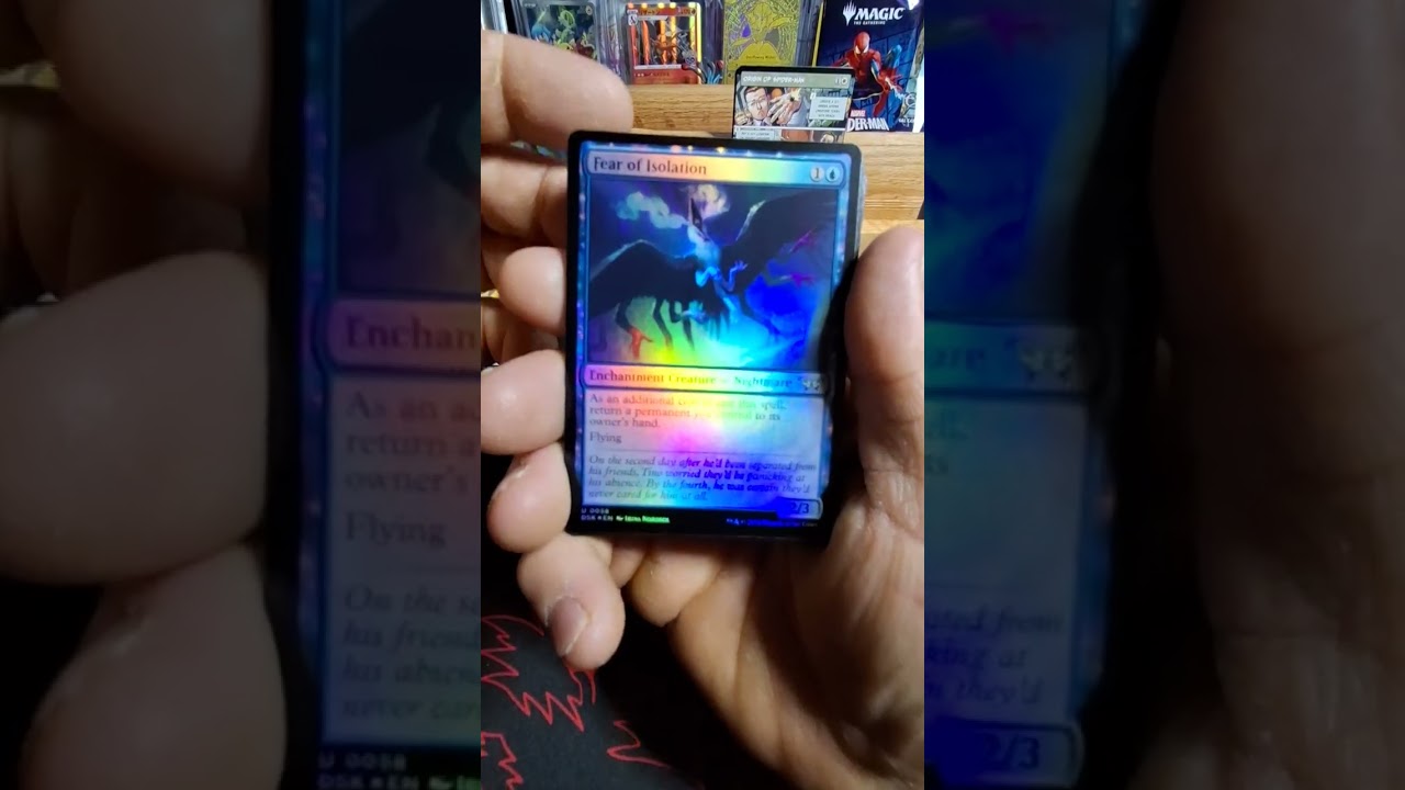 Daily Rips Sunday with #mtg Spiderman vs DUSKMOURN HOUSE OF HORRORS 2 play boosters each