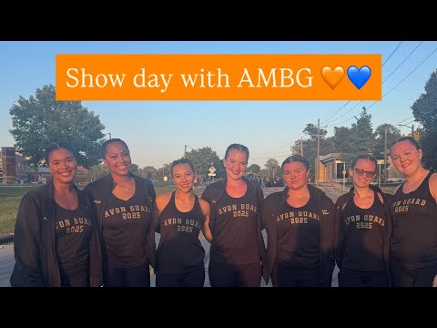 LAST FIRST SHOW with avon color guard! - YouTube