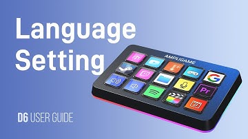 [Tutorial] of How to Change The Language Setting of The FIFINE AmpliGame D6 Stream Control Deck