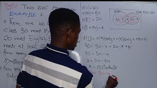 Solving questions on Two set problem