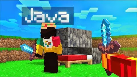 Bedrock Vs. Java Bedwars Player