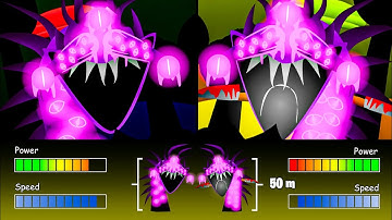 Incredibox Sprunki New Phase 8 VS 9 - NEW UPDATE UNIFICATION  ALL Characters Description!  NEW MOD!