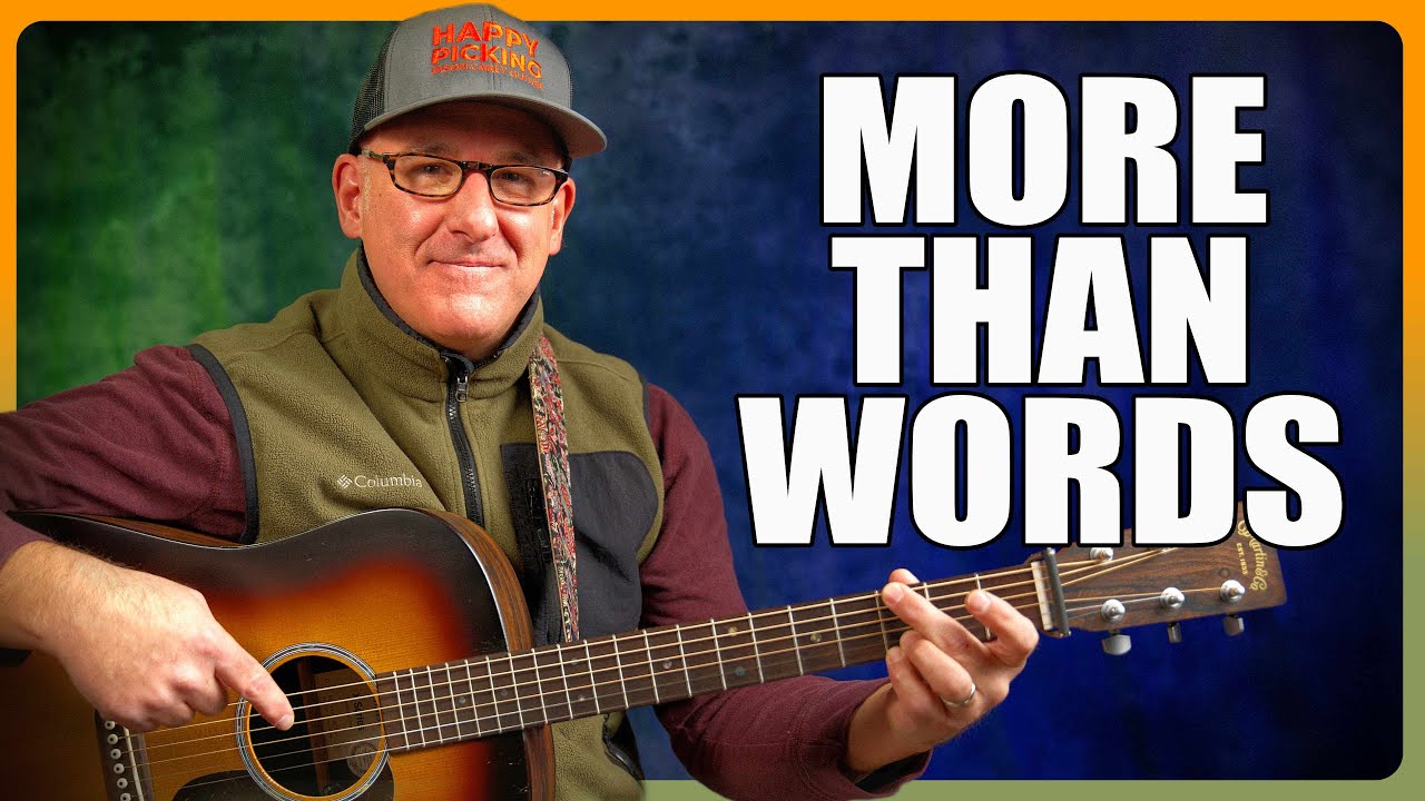 More Than Words Guitar Lesson (The RIGHT-HAND Technique Nobody Teaches ...