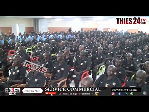 Fin à Thiès de la formation de recyclage de 512 ASP et remise d'attestations