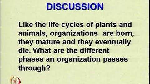 Organization Change and Organisation Development #CH26SP #swayamprabha
