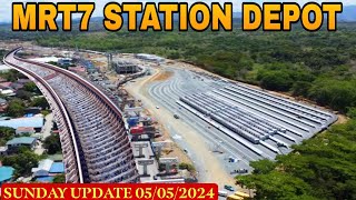 Sunday update 05/05/2024 MRT7 STATION DEPOT UPDATE 05/05/2024