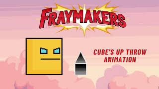 Cube's Up Throw & New Dash Attack Animation (Draft) (Fraymakers)