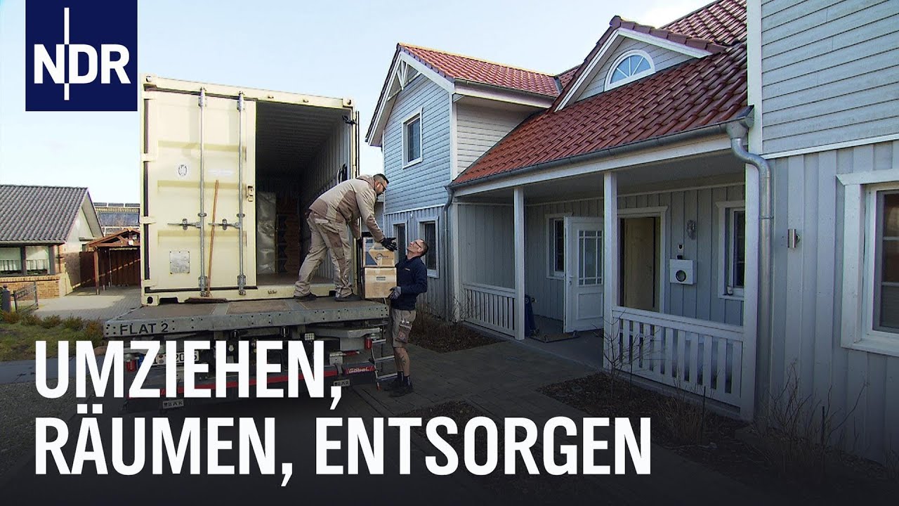 Umzugsprofis im Einsatz in Schleswig-Holstein | Die Nordreportage | NDR Doku