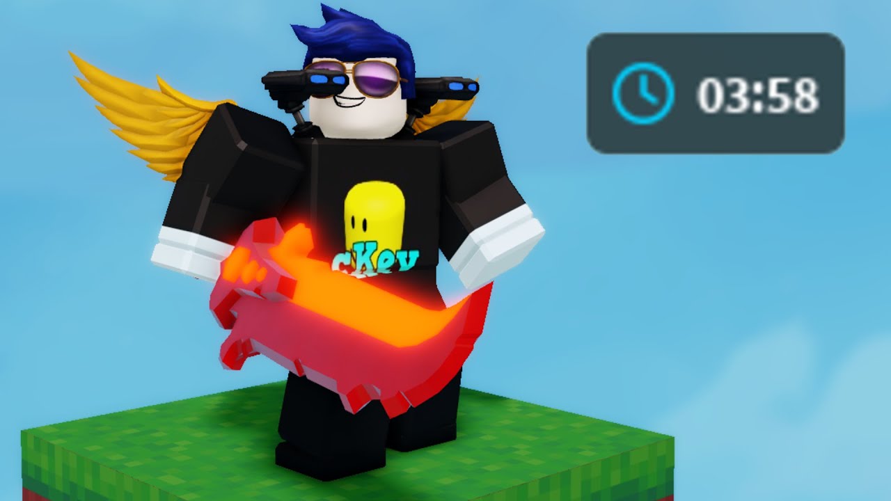 Speedrunning Rageblade in 4 Minutes (Roblox Bedwars) - YouTube