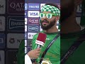 علي مجرشي لاعب نادي الاهلي الي يشوفها يقدر يقول سهله من قوة الاهلي