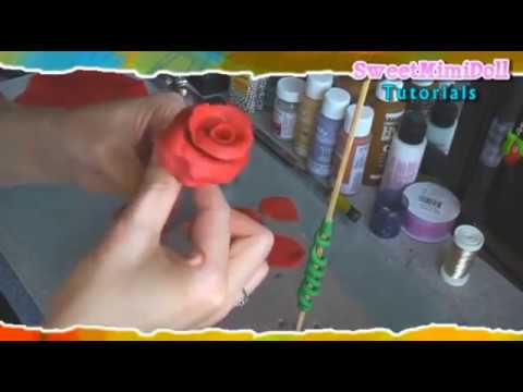 Video: Come Fare Una Rosa Con L'argilla Polimerica