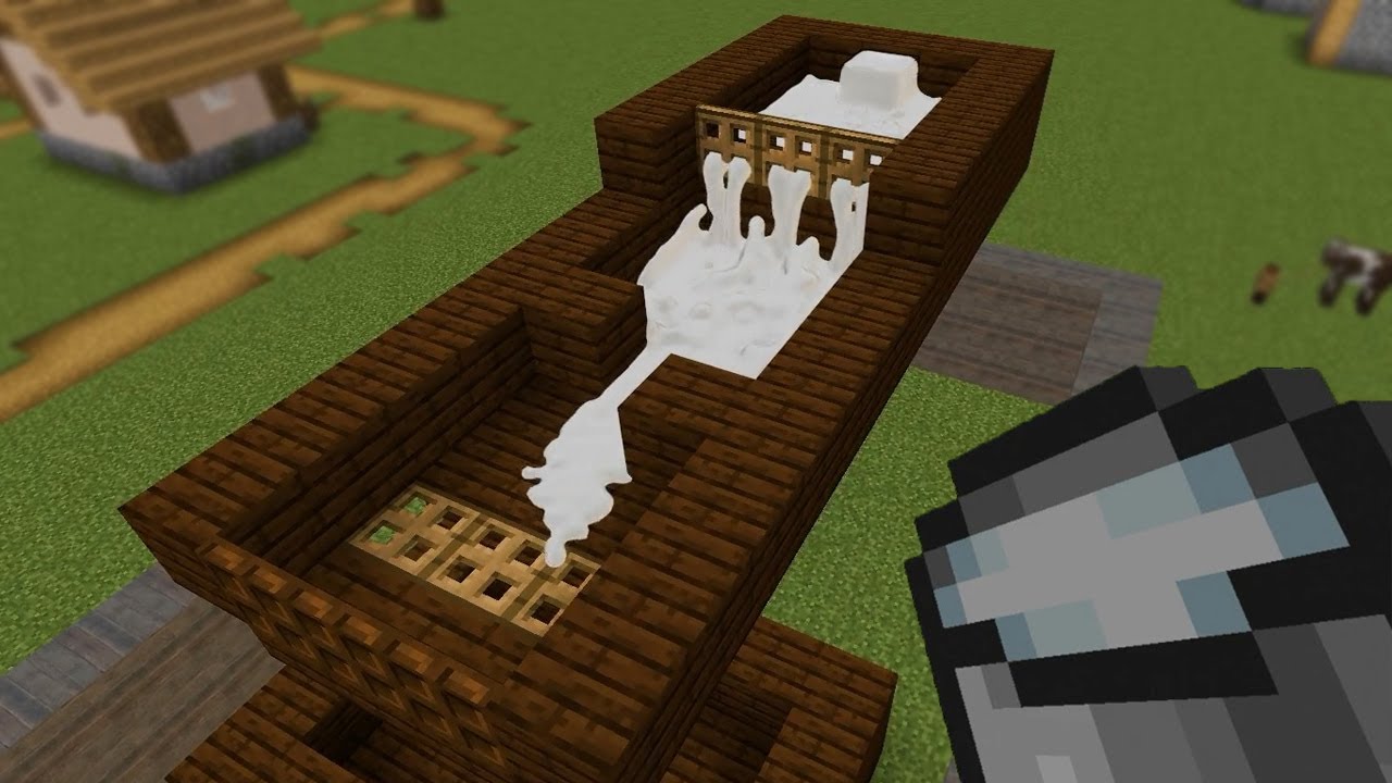 Realistic Milk In Minecraft