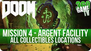 Doom Mission 4 All Collectibles (Secrets, Collectibles, Data Logs, Runes, Elite Guards, Drones)