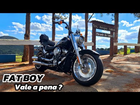 Harley Davidson Fat Boy Vale a pena | Opinião do proprietário #harleydavidson #fatboy #moto