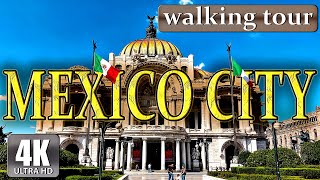 Walking around Mexico City  | 4K  HDR  60 fps |  Mexico
