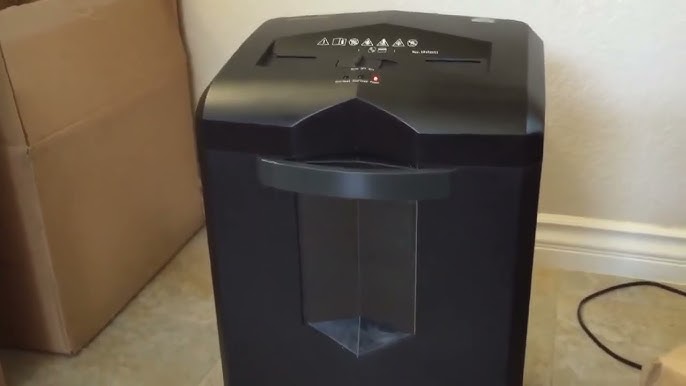 Bonsaii C149-C: Bonsaii C149-C 18-Sheet Cross-Cut Paper Shredder 60 Minutes  Running Time