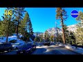 South Lake Tahoe - 4K Driving Tour 🚙  | Winter Season in Lake Tahoe | California | Nevada