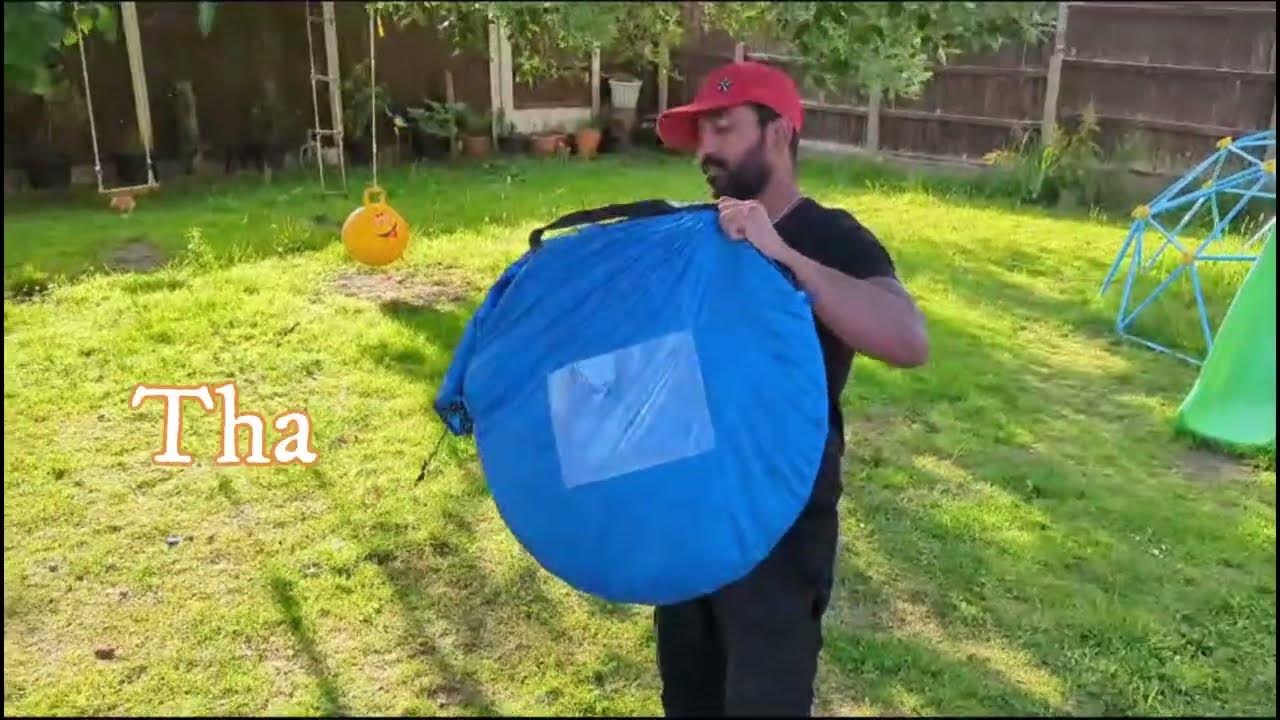 how to fold up a pop up tent aldi lidl popuptent YouTube