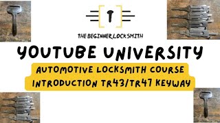 Introduction to the TR43 Keyway!