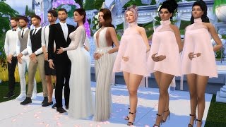 WEDDING CEREMONY OF A PREGNANT SIM l SIMS 4