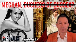 Meghan’s Bazaar Interview is The Pathology of Her Fears of Losing Her Duchess Titles | The Royalist