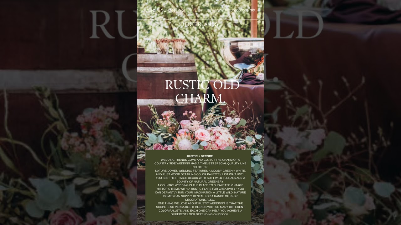 Rustic Wedding Venue