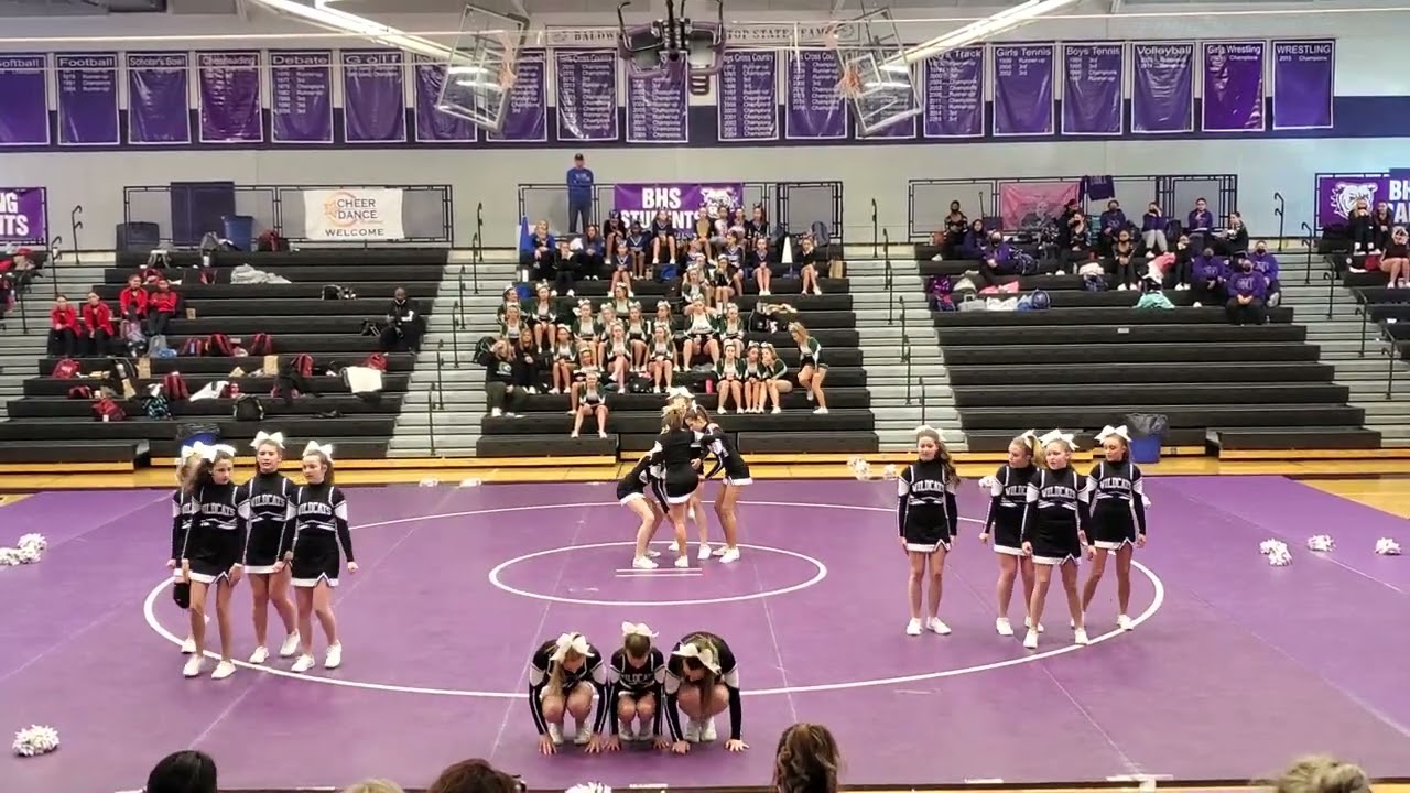Baldwin Cheer Festival Louisburg Middle School YouTube