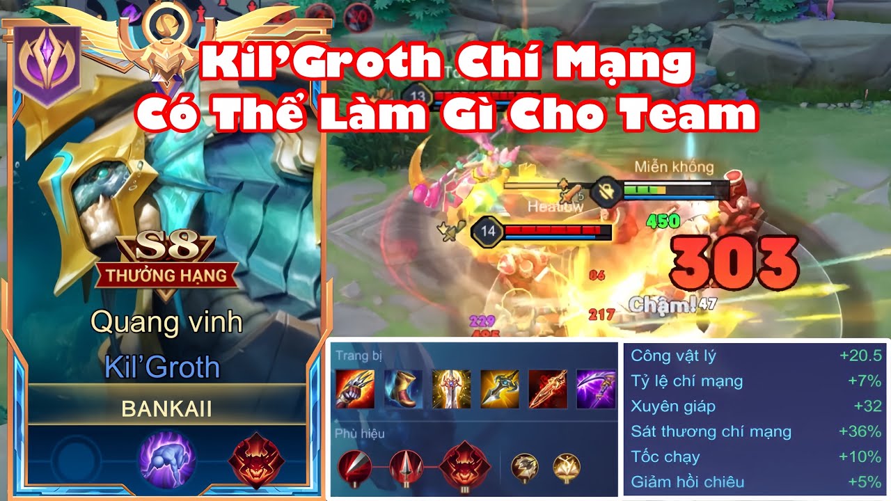 Kil’Groth Chí Mạng Liệu Còn Thời?