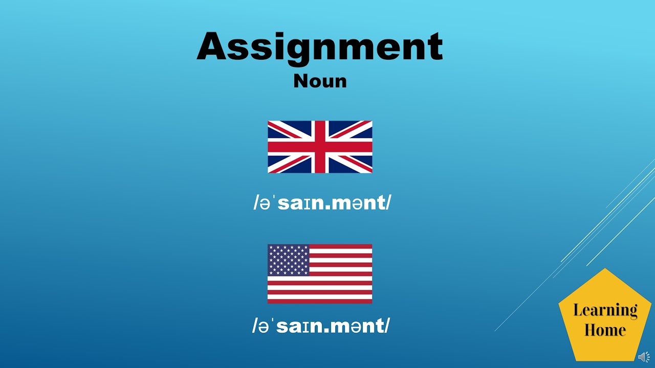 assignment meaning synonyms